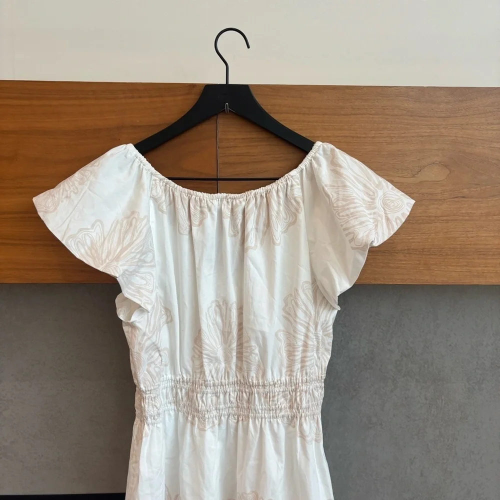 Marie Oliver Emilia Ruched Floral‎ Minidress, Size S